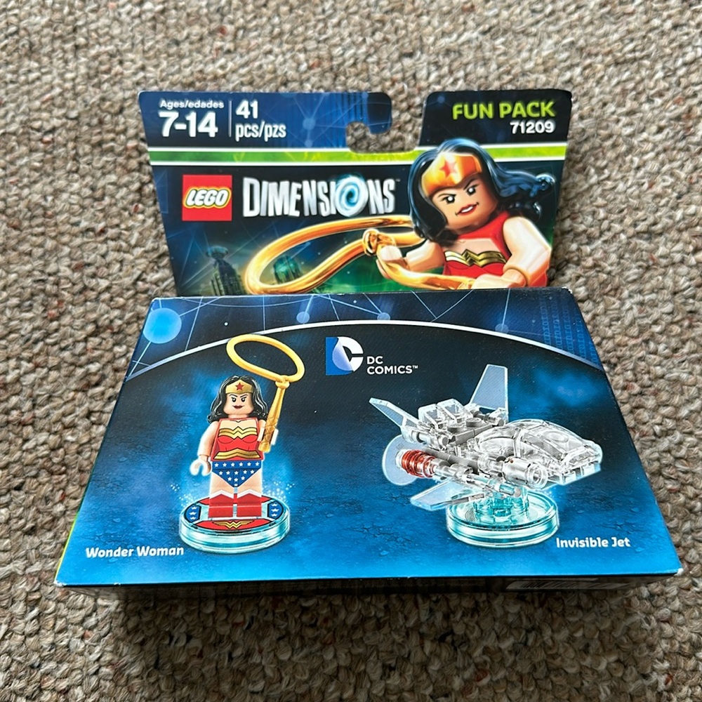 Lego Dimensions- Wonder Woman/Invisible Jet